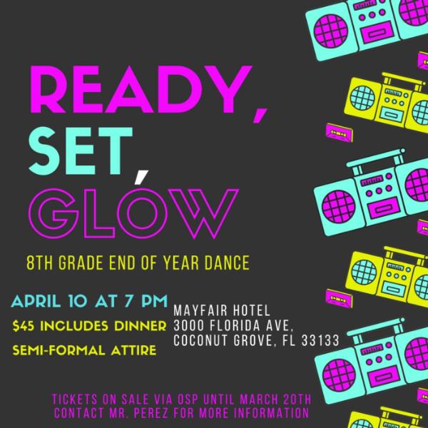  8th Grade End of Year Dance